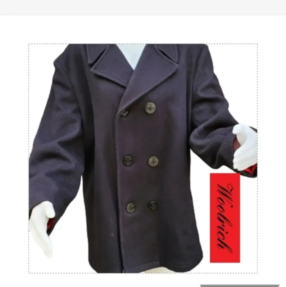 Vintage Woolrich unisex‎ peacoat 12/40